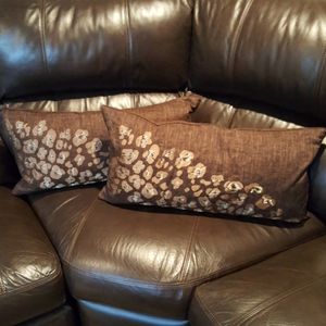 Tahari Home Oblong 26"×13" Decorative Pillow set